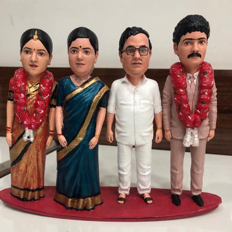 3D Miniature - Family Full Body