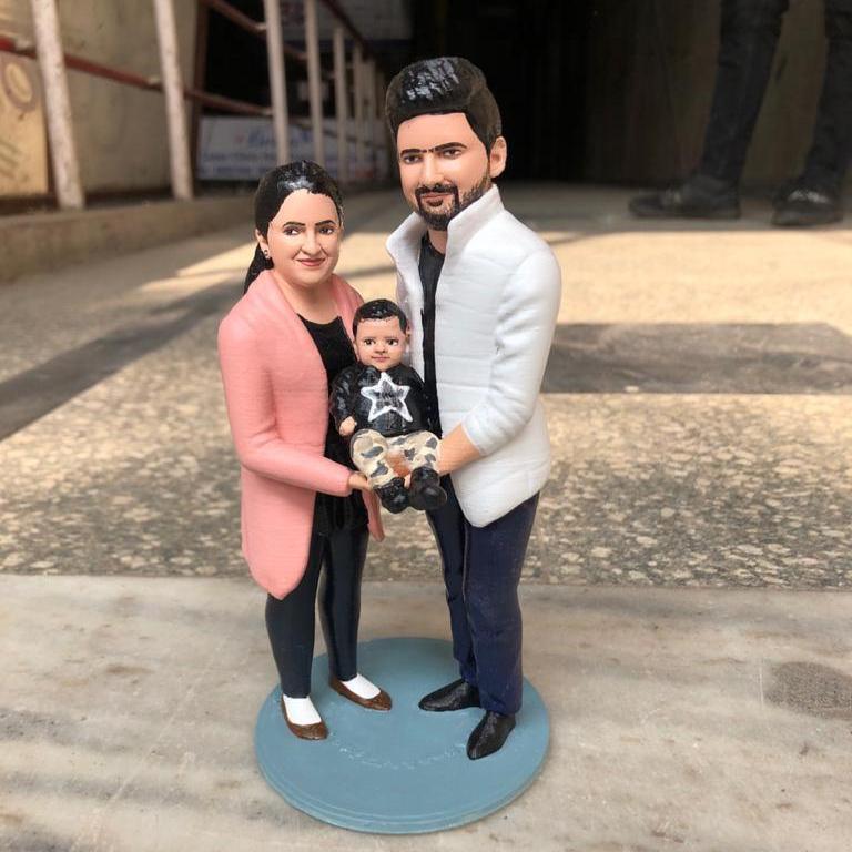 3D Miniature - Family Full Body