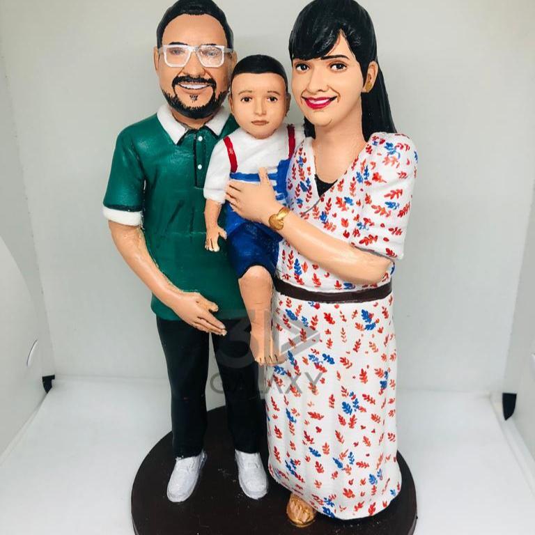 3D Miniature - Family Full Body