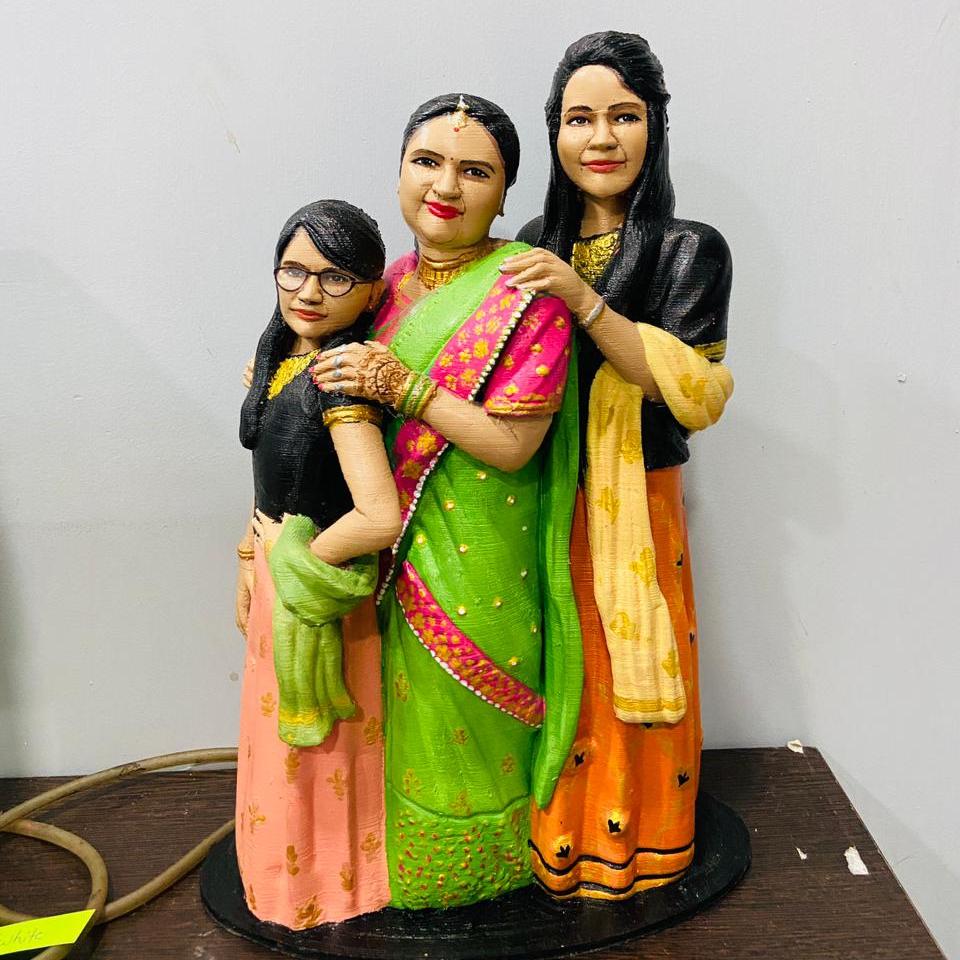 3D Miniature - Family Full Body