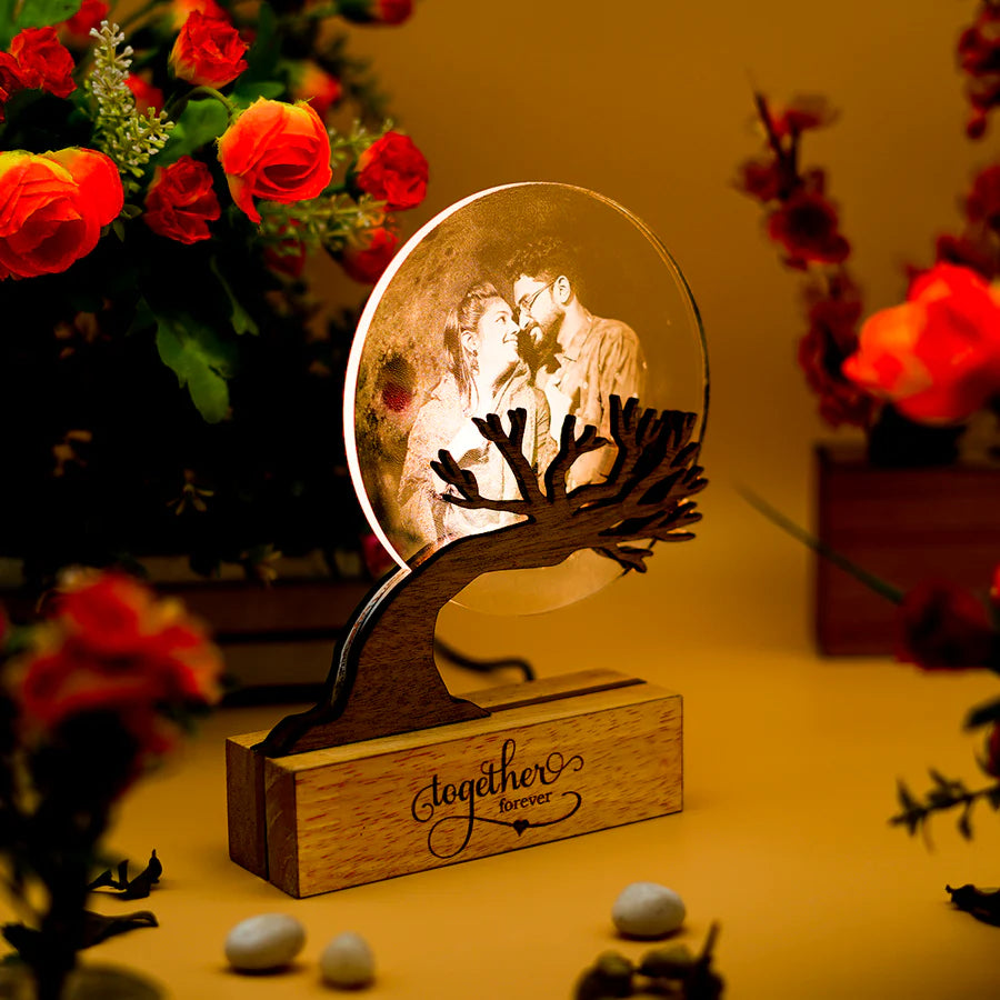 Moon Tree Customized Acrylic 3D LAMP