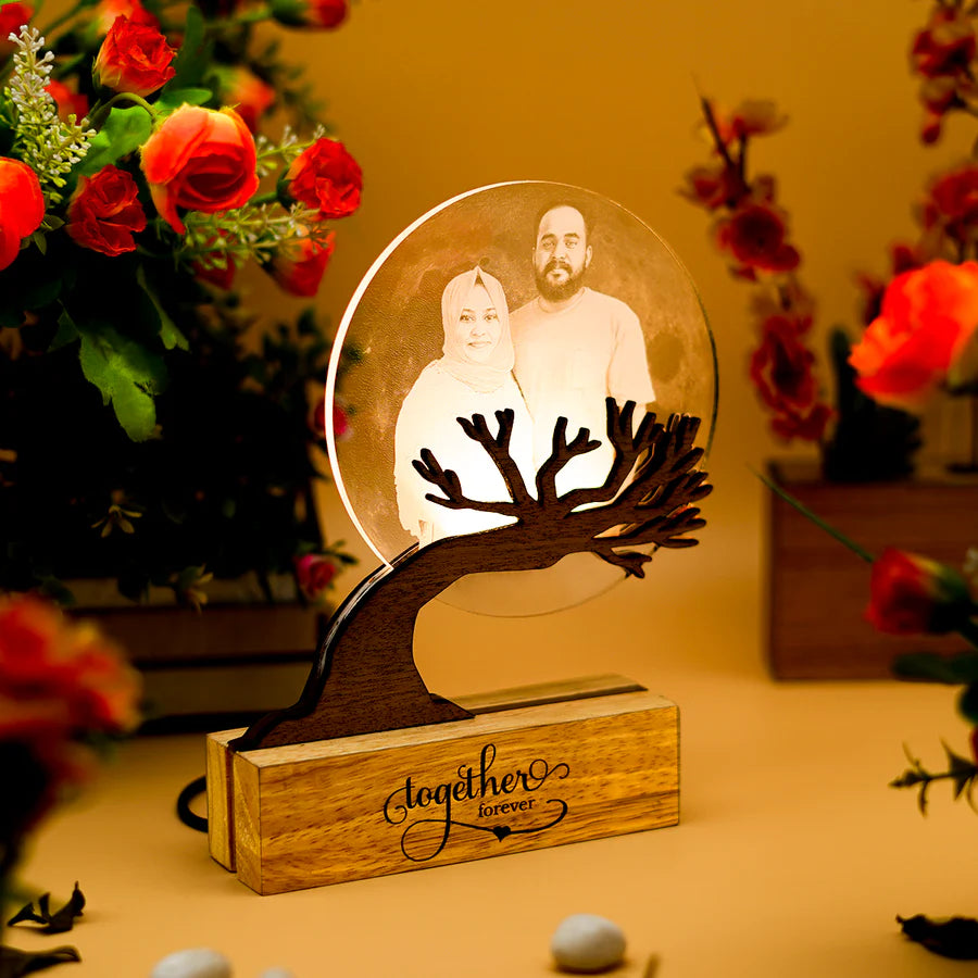 Moon Tree Customized Acrylic 3D LAMP